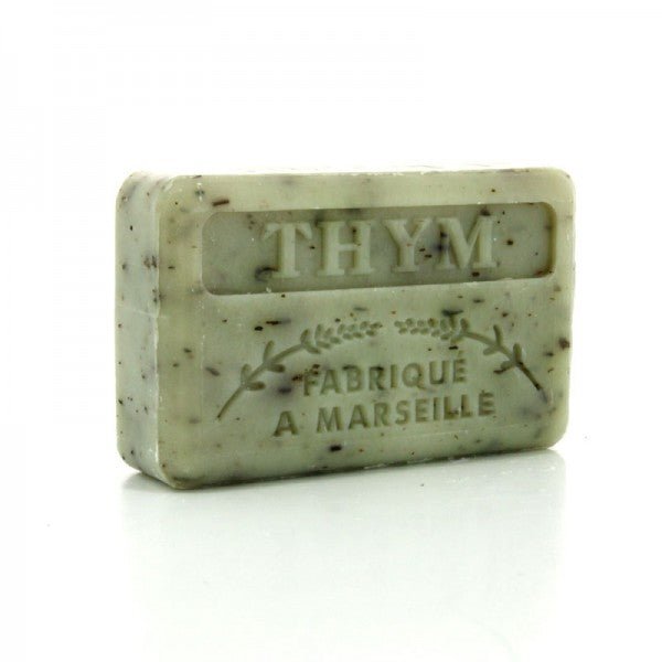 French Marseille Soap Thym (Thyme) - 125g - FouFour - Savon de Marseille - Bar Soap - Eco Natural Products