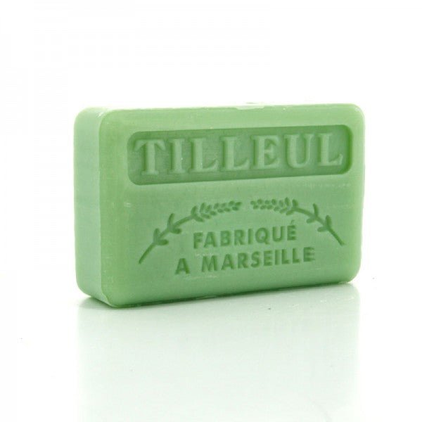 French Marseille Soap Tilleul (Linden Tree) 125g - Eco Natural Products - FouFour - Savon de Marseille - Bar Soap