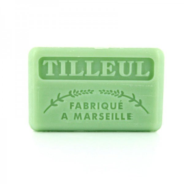 French Marseille Soap Tilleul (Linden Tree) 125g - FouFour - Savon de Marseille - Bar Soap - Eco Natural Products