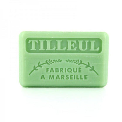 French Marseille Soap Tilleul (Linden Tree) 125g - FouFour - Savon de Marseille - Bar Soap - Eco Natural Products