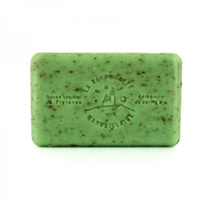 French Marseille Soap Verveine Broye (Crushed Verbena) 125g - FouFour - Savon de Marseille - Bar Soap - Eco Natural Products
