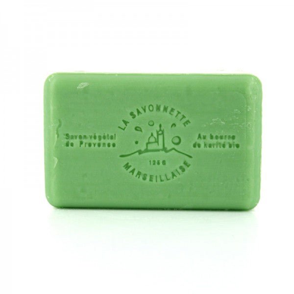 French Marseille Soap Verveine (Verbena) 125g - Eco Natural Products - FouFour - Savon de Marseille - Bar Soap