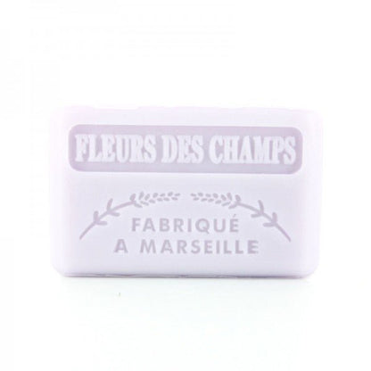 French Marseille Soap Wildflowers 125g - FouFour - Savon de Marseille - Bar Soap - Eco Natural Products