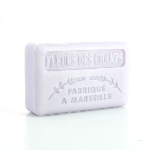 French Marseille Soap Wildflowers 125g - Eco Natural Products - FouFour - Savon de Marseille - Bar Soap