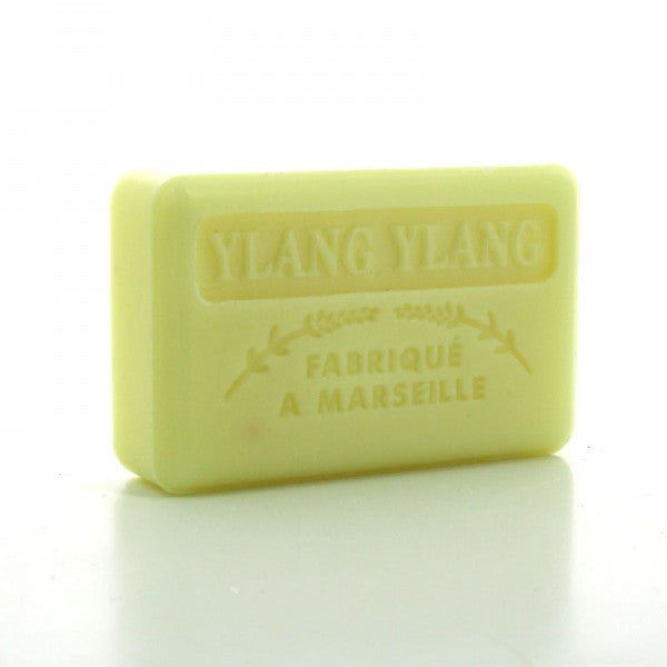 French Marseille Soap Ylang Ylang 125g - Eco Natural Products - FouFour - Savon de Marseille - Bar Soap