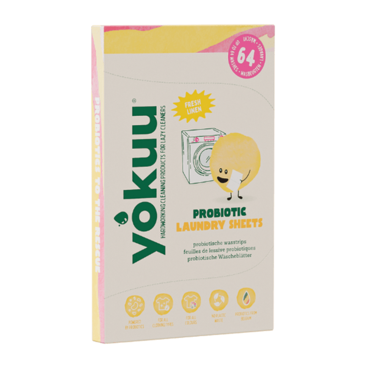 Fresh Linen Laundry Sheets 32 Sheets - Yokku - Laundry Detergent - Yokku
