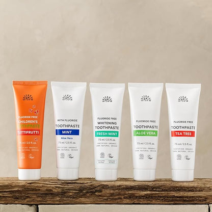 Fresh Mint Whitening Toothpaste 75ml - Urtekram - Eco Natural Products