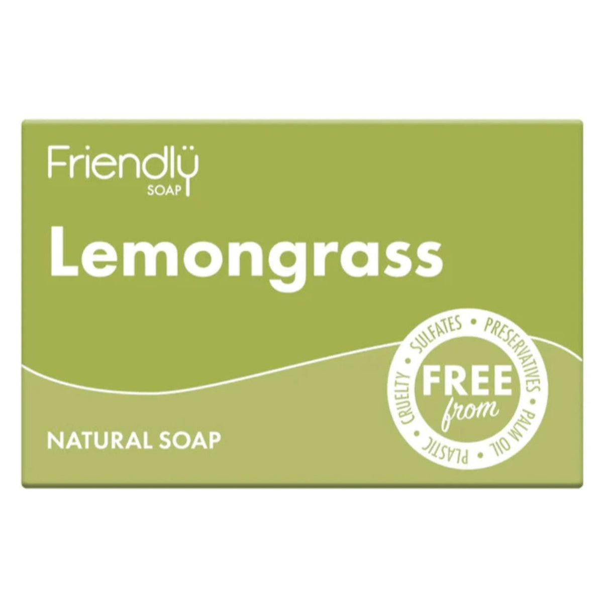 Friendly Soap Natural Bath Soap Lemongrass and Hemp 95g - Friendly Soap - Bar Soap - Eco Natural Products