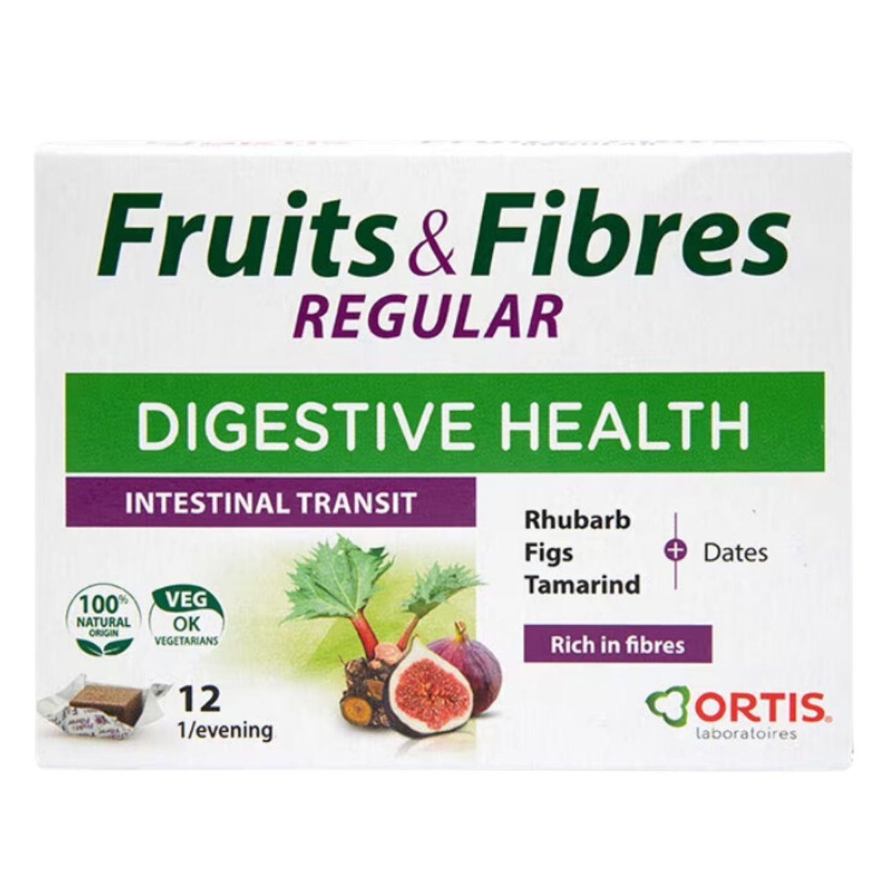 Fruits and Fibres Regular 12 Cubes