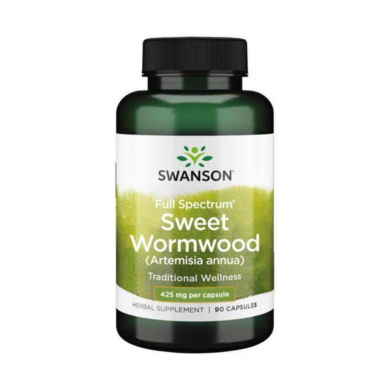 Full Spectrum Sweet Wormwood 425mg 90 Caps - Swanson - Herbal supplement - Eco Natural Products