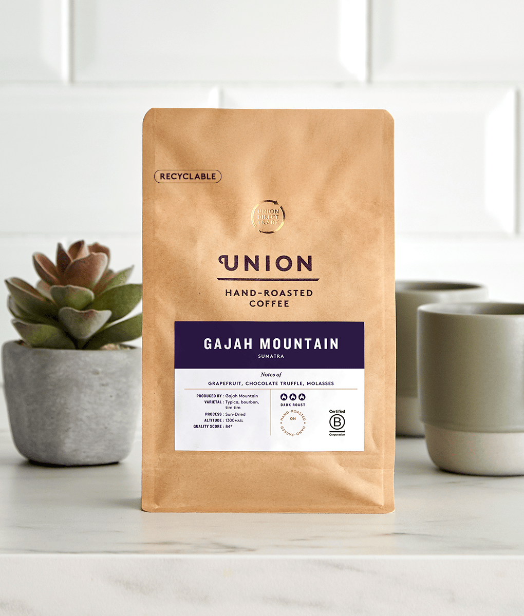 Gajah Mountain Sumatra Wholebean Coffee 200g