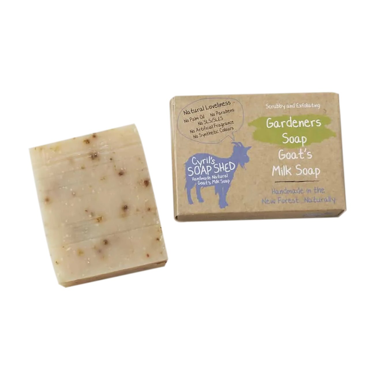 Gardeners Goats Milk Soap 70g - Eco Natural Products - Cyril's Soap Shed - Bar Soap