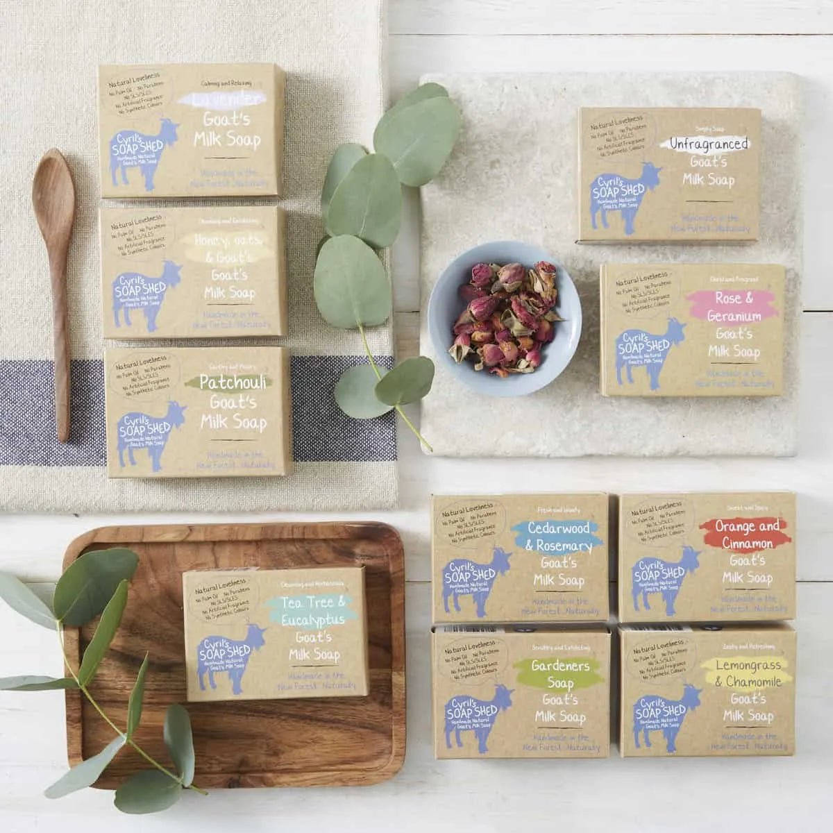 Gardeners Goats Milk Soap 70g - Cyril's Soap Shed - Bar Soap - Eco Natural Products