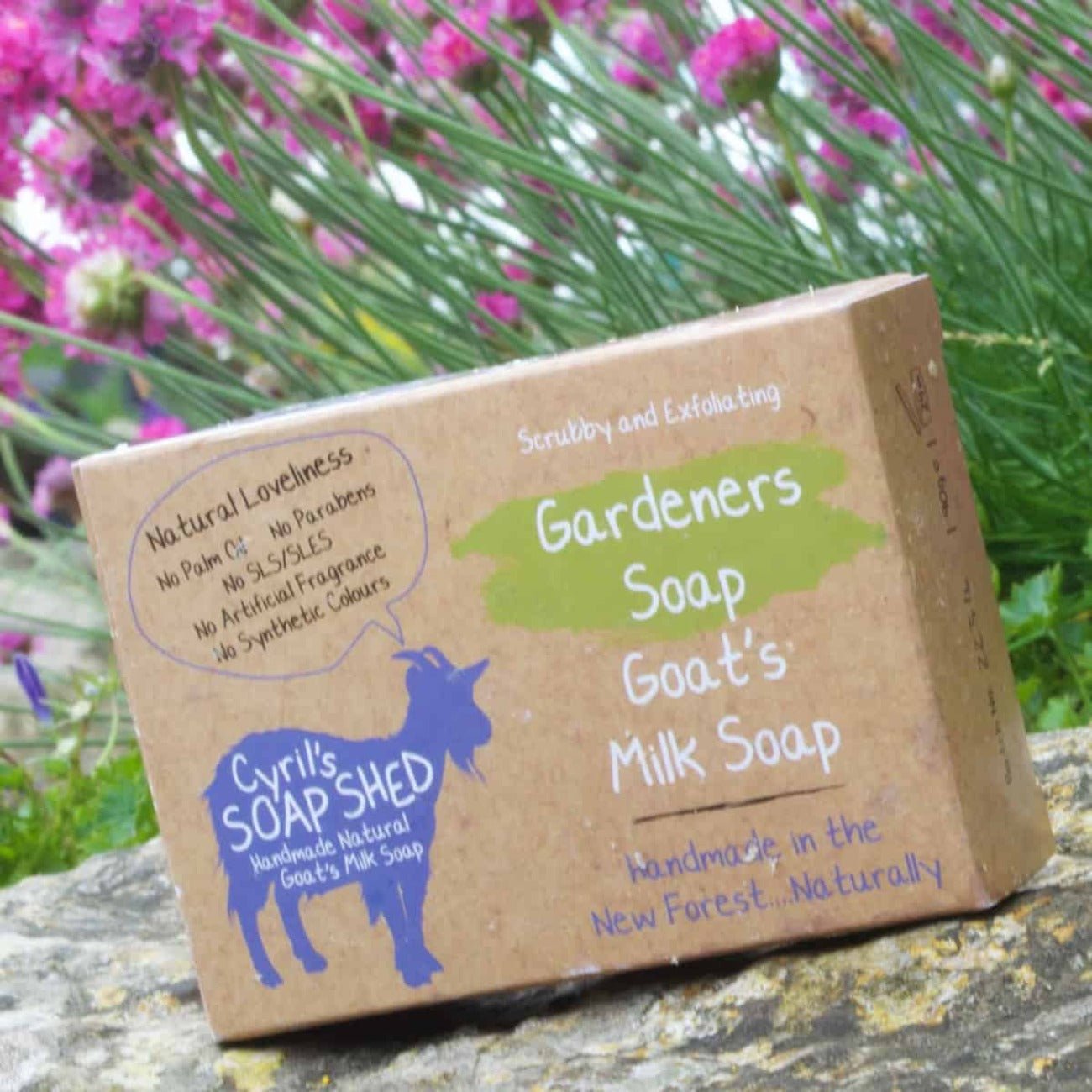 Gardeners Goats Milk Soap 70g - Cyril's Soap Shed - Bar Soap - Eco Natural Products