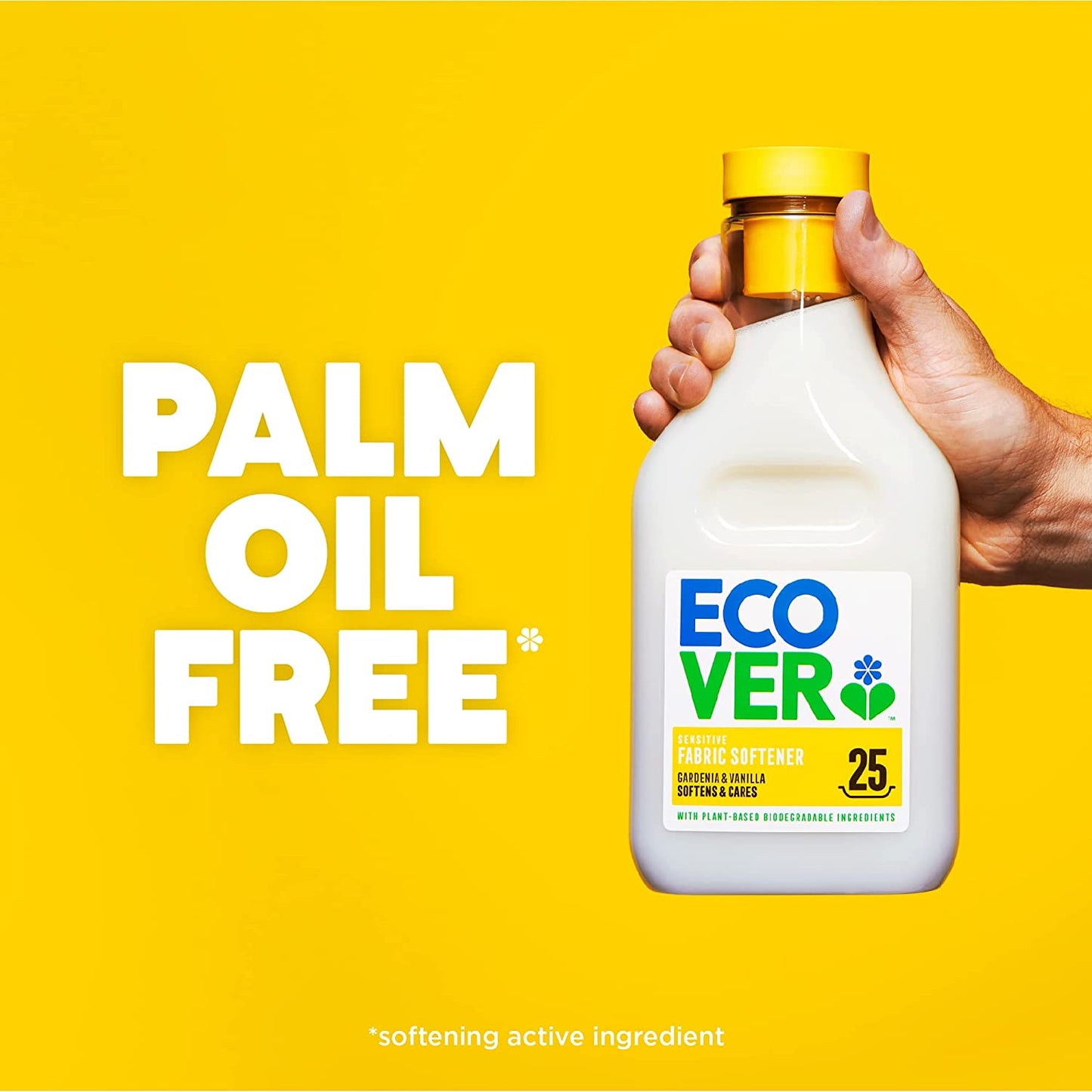 Gardenia & Vanilla Fabric Softener 47 Washes 1.43L - Ecover - Fabric Softener - Eco Natural Products