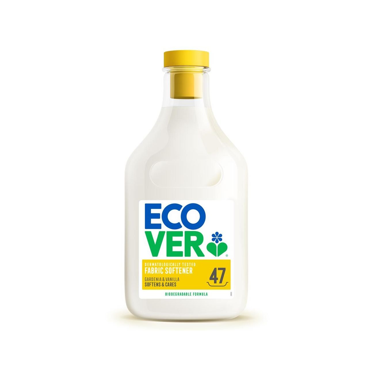 Gardenia & Vanilla Fabric Softener 47 Washes 1.43L - Ecover - Fabric Softener - Eco Natural Products