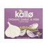 Garlic & Herb Stock 6 Cubes - Eco Natural Products - Kallo - Stock Cubes