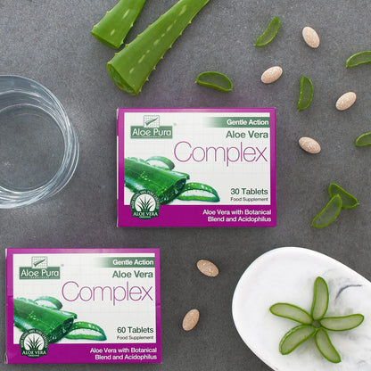 Gentle Action Aloe Vera Complex 30 Tablets - Aloe Pura - Nutrition - Eco Natural Products