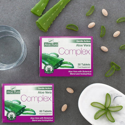 Gentle Action Aloe Vera Complex 60 Tablets - Aloe Pura - Nutrition - Eco Natural Products