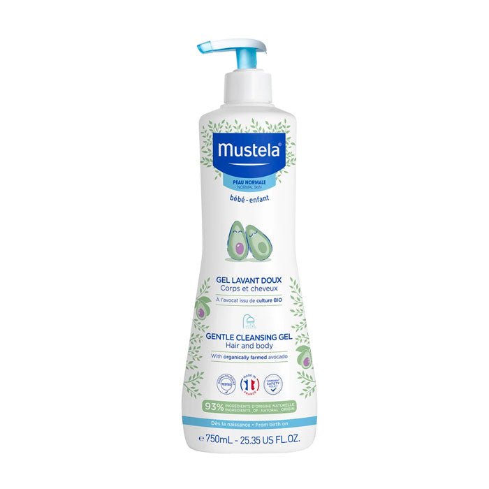 Gentle Cleansing Gel 750g - Eco Natural Products - Mustela - Body wash