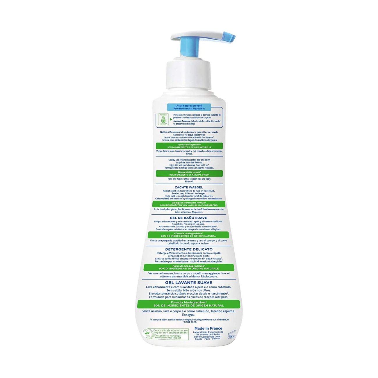 Gentle Cleansing Gel 750g - Mustela - Body wash - Eco Natural Products