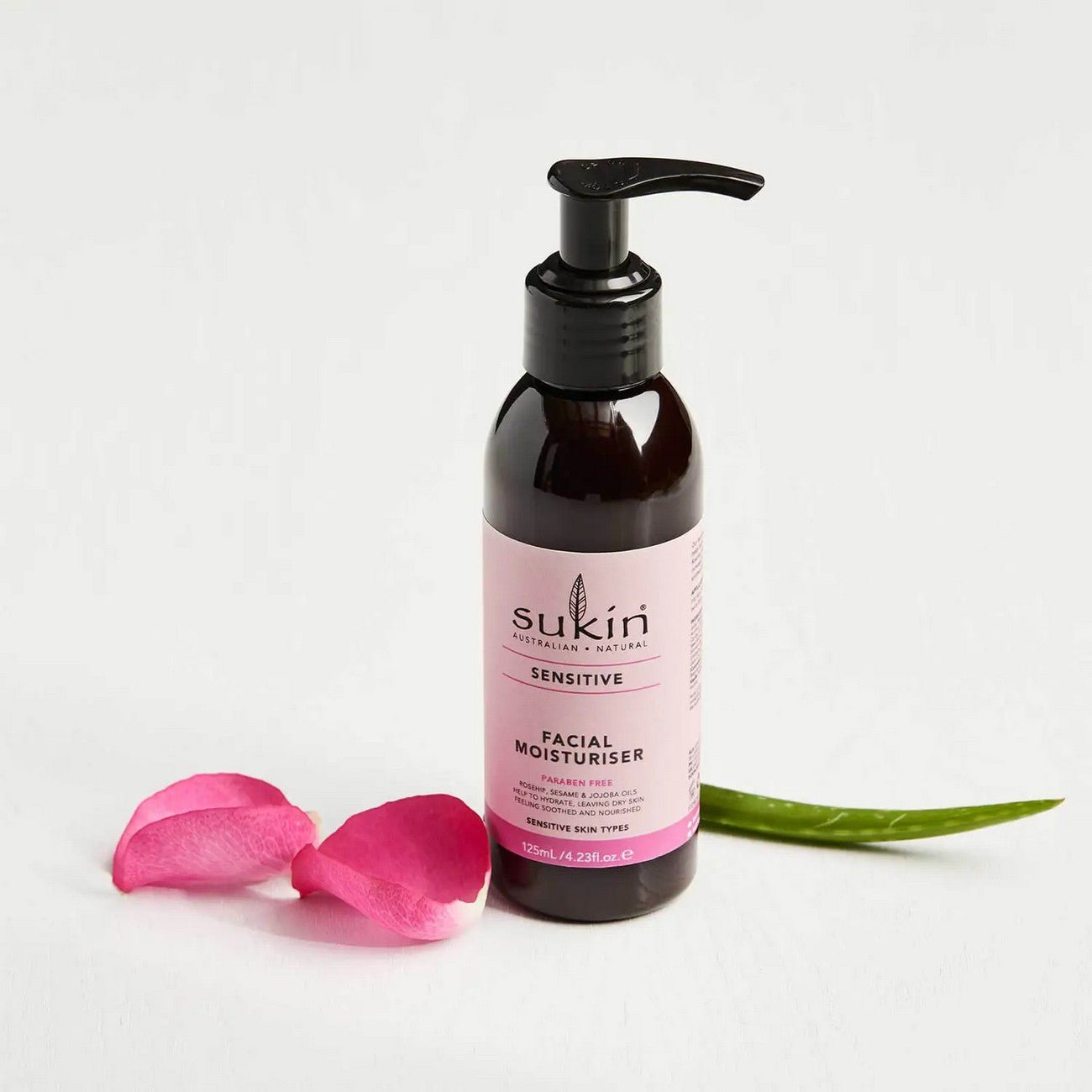 Gentle Facial Moisturiser 125ml - Sukin - Face Moisturiser - Eco Natural Products