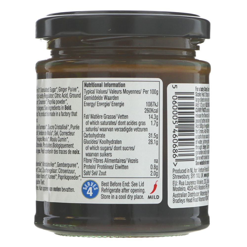 Satay Indonesian Curry Pastes 180g