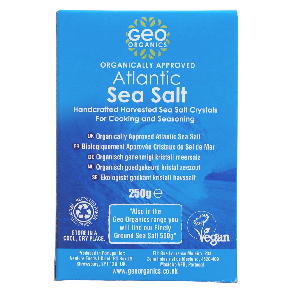 Atlantic Sea Salt Crystal 250g