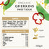 Organic Gherkins Sweet Sour Preserved Vegetables 350g