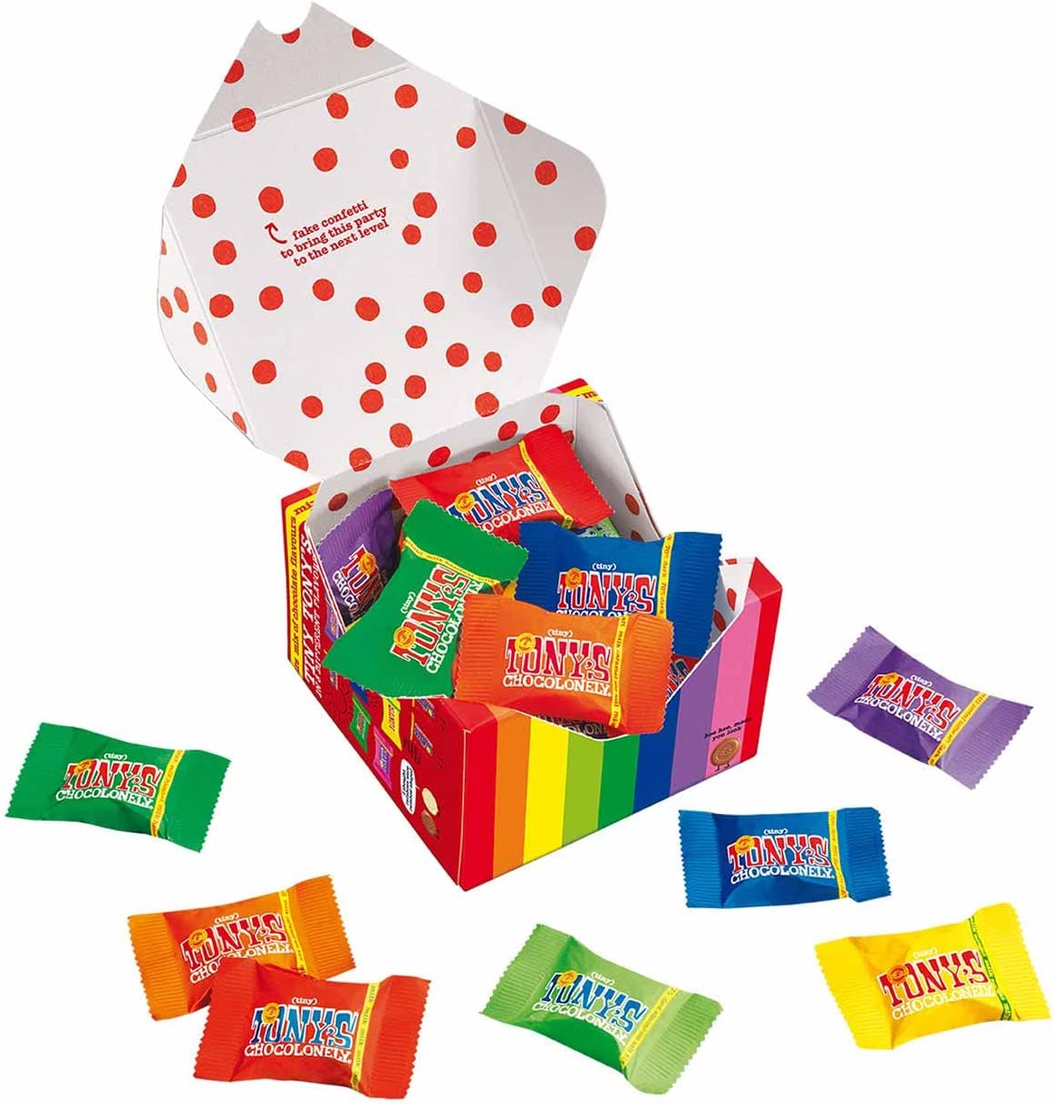 Gift Box Tiny Tony Assorted Chocolates 180g - Eco Natural Products - Tony's Chocolonely - 