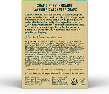 Gift Set Soap Box 300g - Faith in Nature - Hand Soap - Eco Natural Products