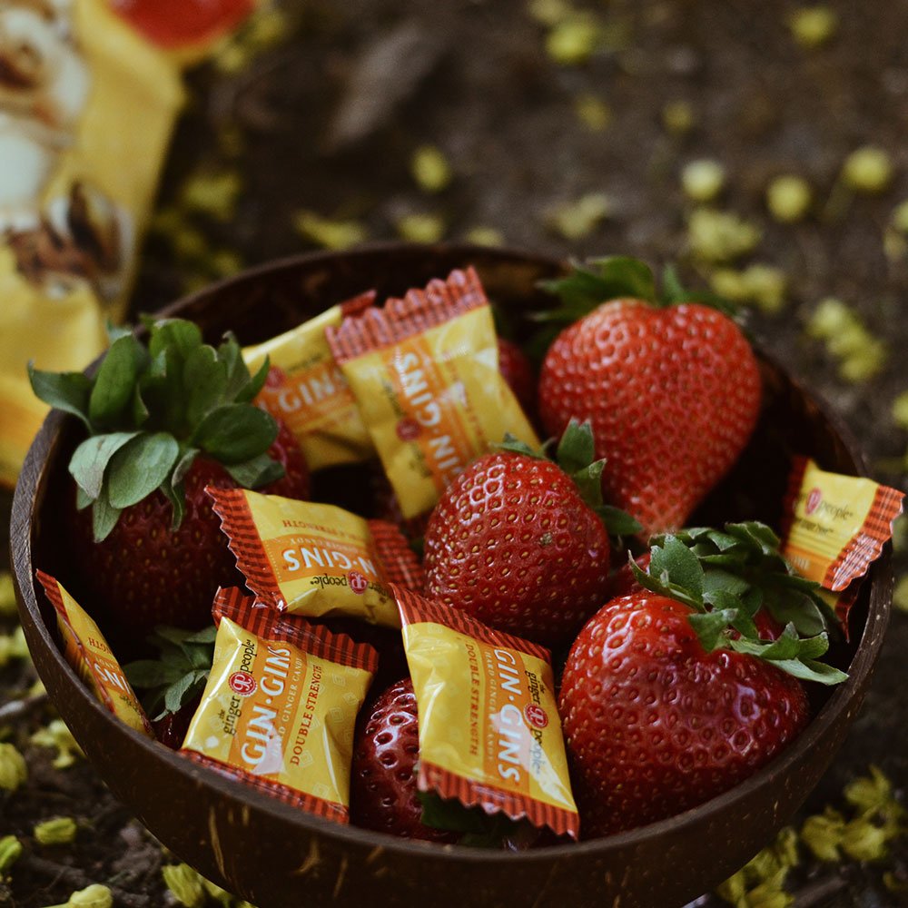 Gin Gins Double Strength Hard Ginger Candy 150g - The Ginger People - Ginger Candy - Eco Natural Products