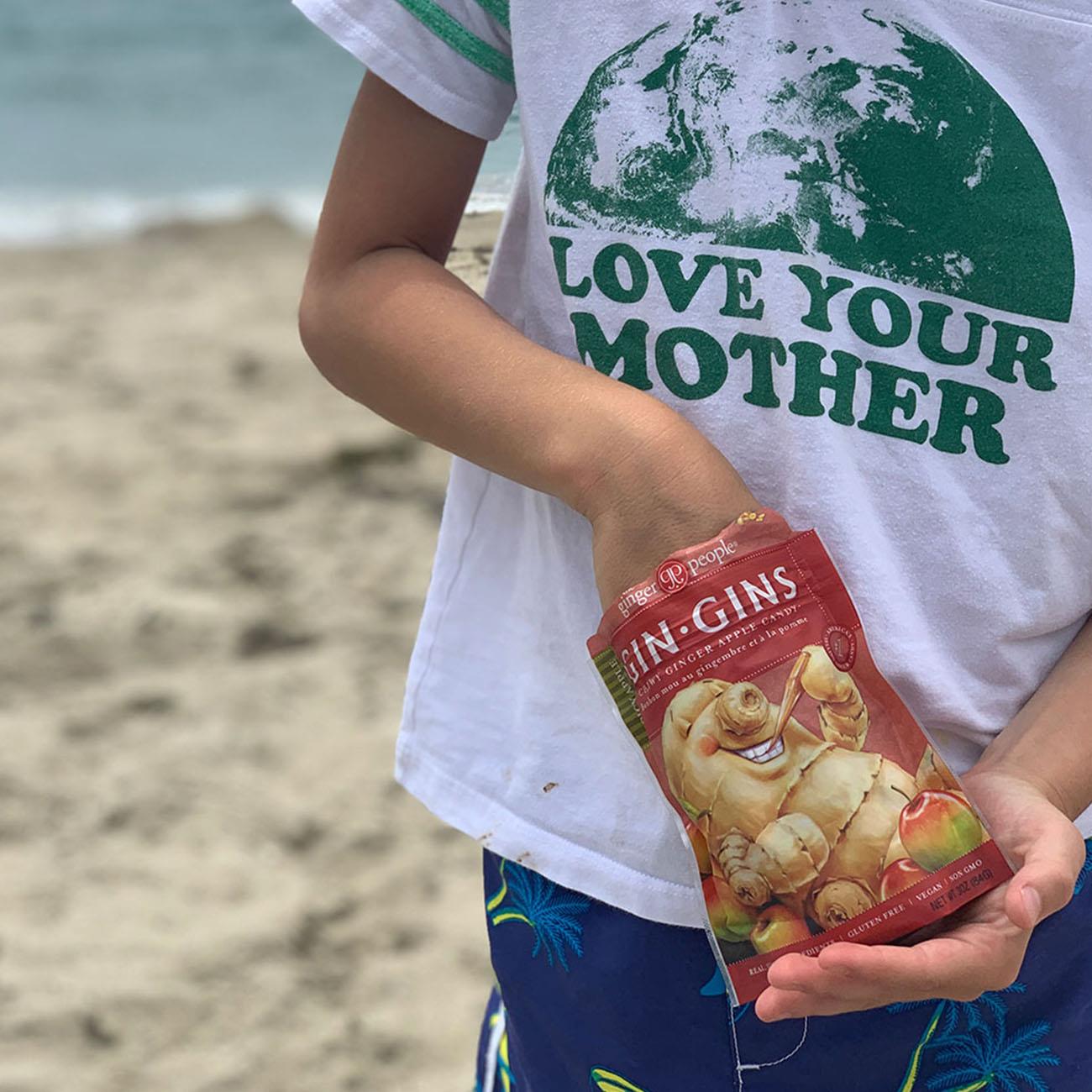 Gin Gins Spicy Apple Ginger Chews 84g - The Ginger People - Chew - Eco Natural Products