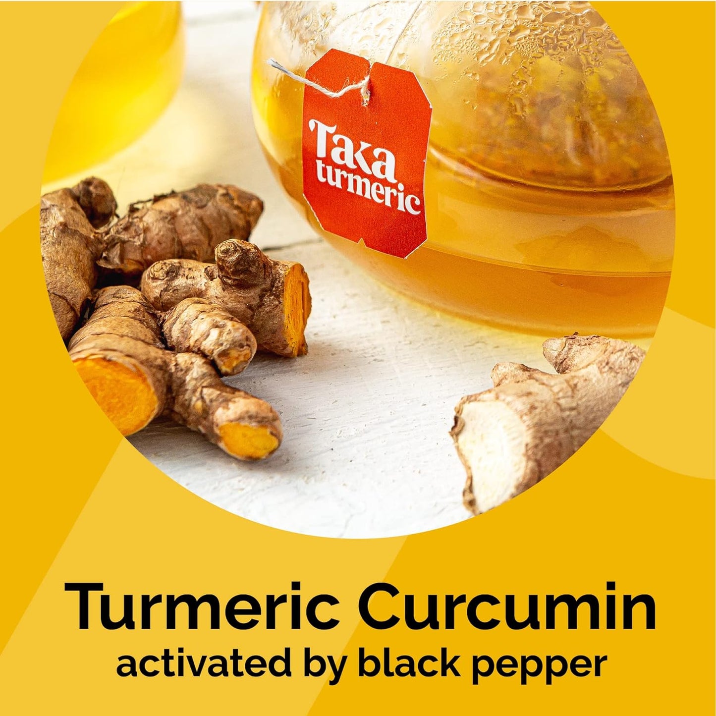 Ginger & Lemon 15 Sachets - Taka Turmeric - Herbal tea - Eco Natural Products