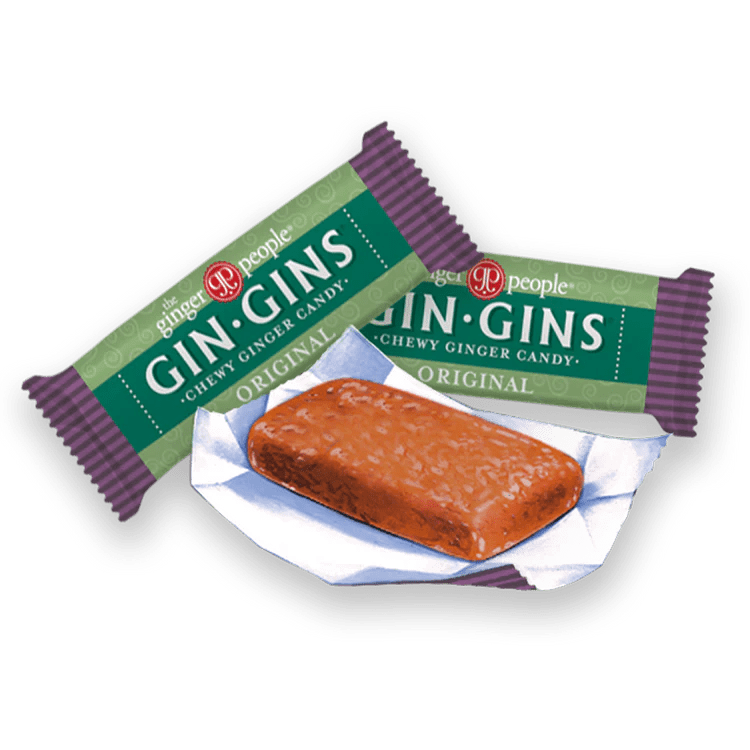 Ginger People Gin Gins Original Ginger Chewing Candy 84g - The Ginger People - Chews - Eco Natural Products