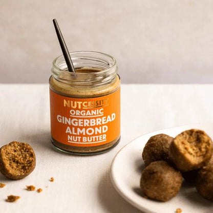 Gingerbread Almond Nut Butter 180g - Nutcessity - Nut Butters - Eco Natural Products