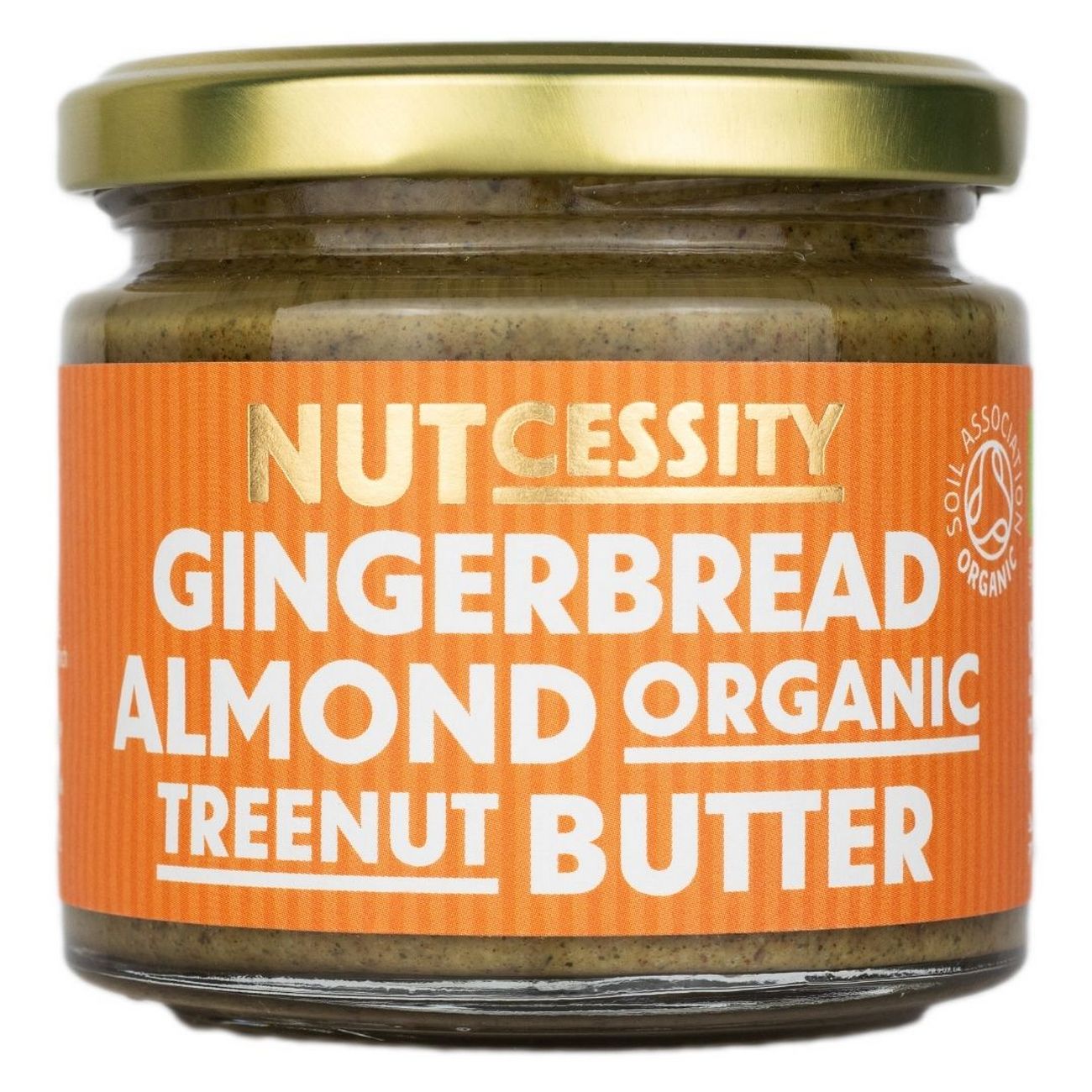 Gingerbread Almond Nut Butter 180g - Eco Natural Products - Nutcessity - Nut Butters