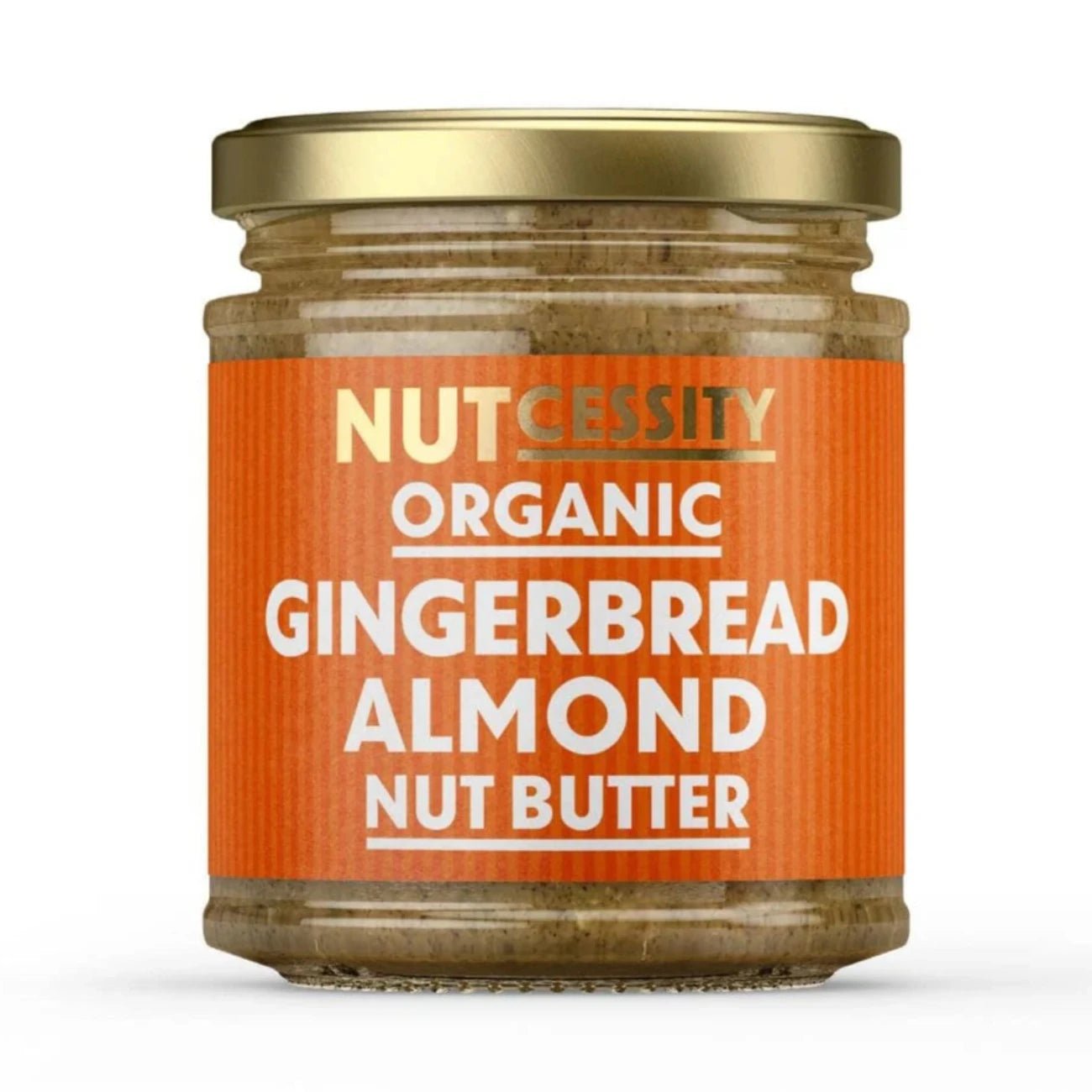 Gingerbread Almond Nut Butter 180g - Eco Natural Products - Nutcessity - Nut Butters