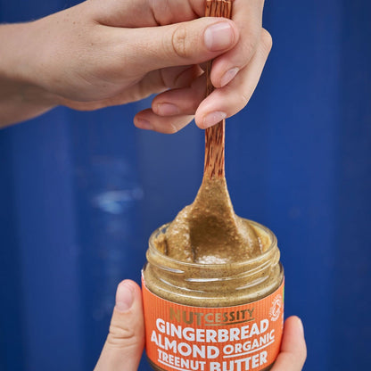 Gingerbread Almond Nut Butter 180g - Nutcessity - Nut Butters - Eco Natural Products