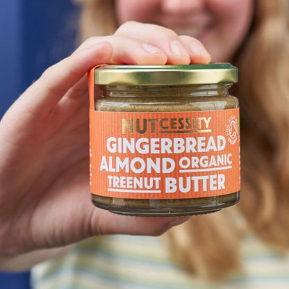 Gingerbread Almond Nut Butter 180g - Nutcessity - Nut Butters - Eco Natural Products