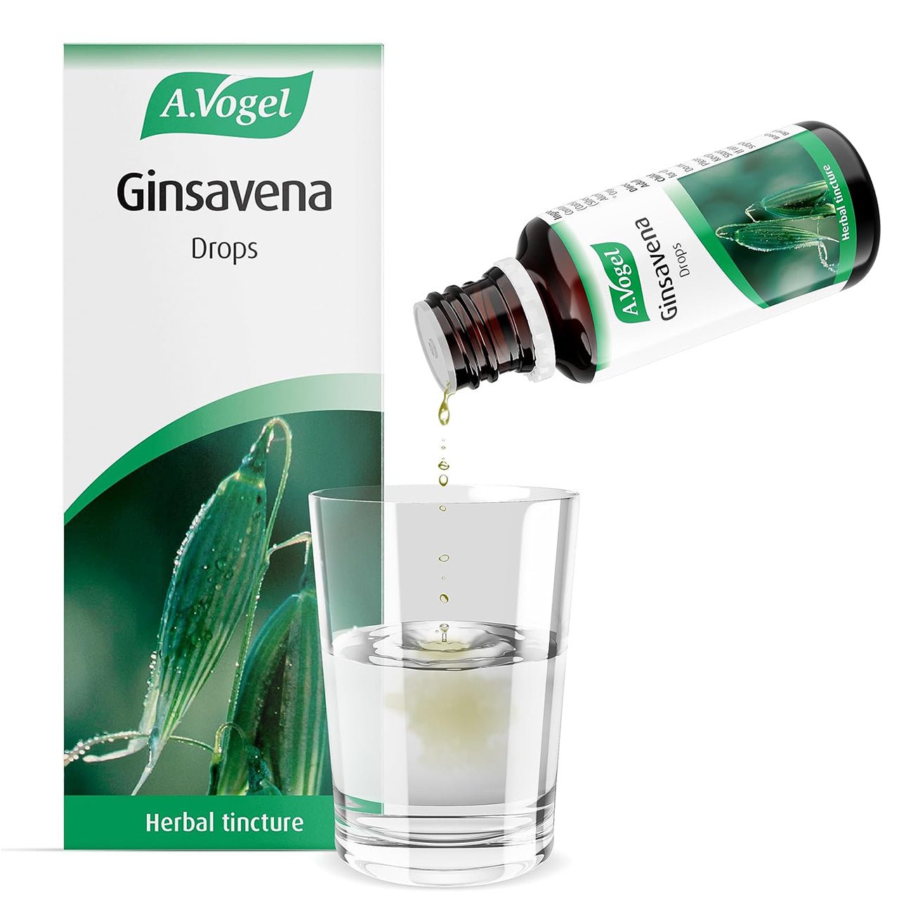 Ginsavena Drops Tincture 50ml - Eco Natural Products - A. Vogel - Herbal Supplement