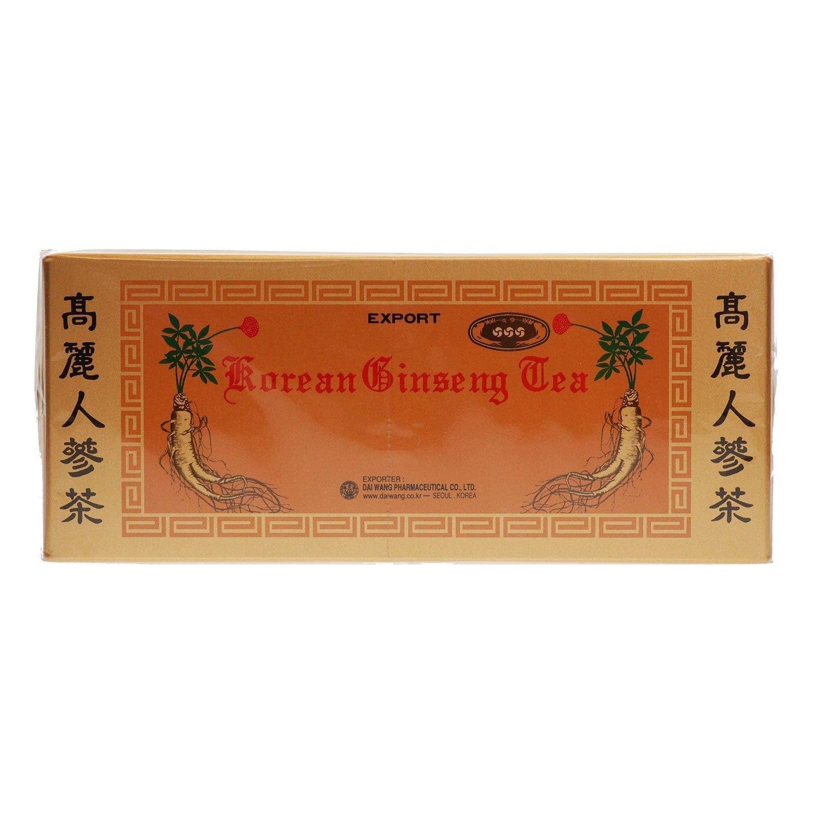 Ginseng Tea 42 Sachets - Eco Natural Products - Dai Wang - Herbal tea