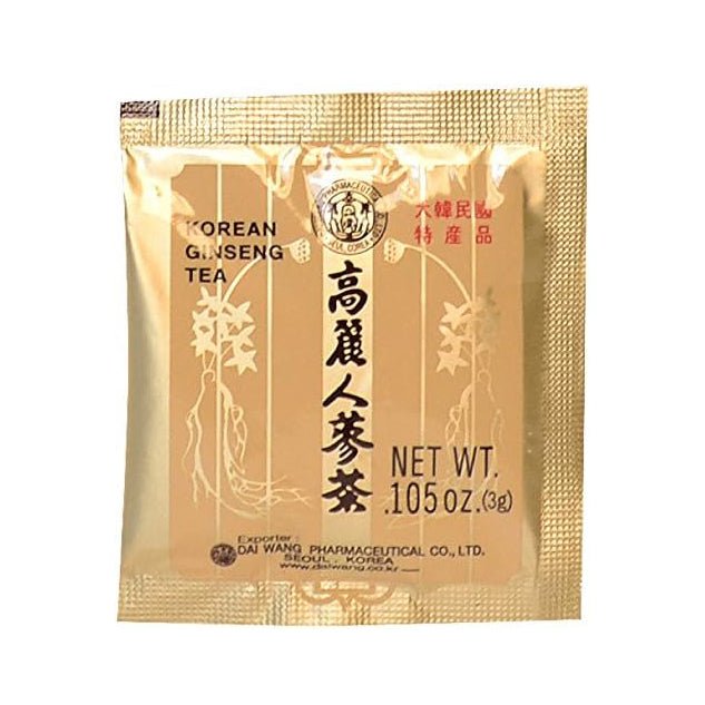 Ginseng Tea 42 Sachets - Dai Wang - Herbal tea - Eco Natural Products