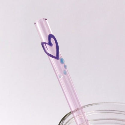 Glass Straw Designer 8" - Strawesome - Glass Straws - Eco Natural Products