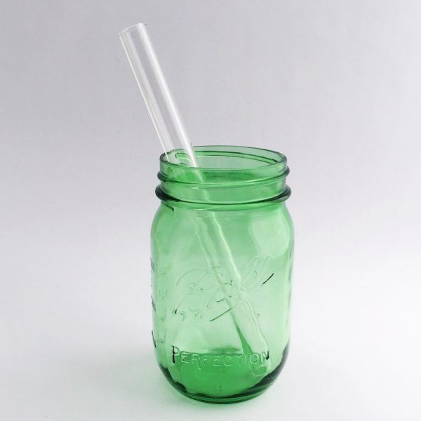 Glass Straw Regular 8" - Eco Natural Products - Strawesome - Glass Straws