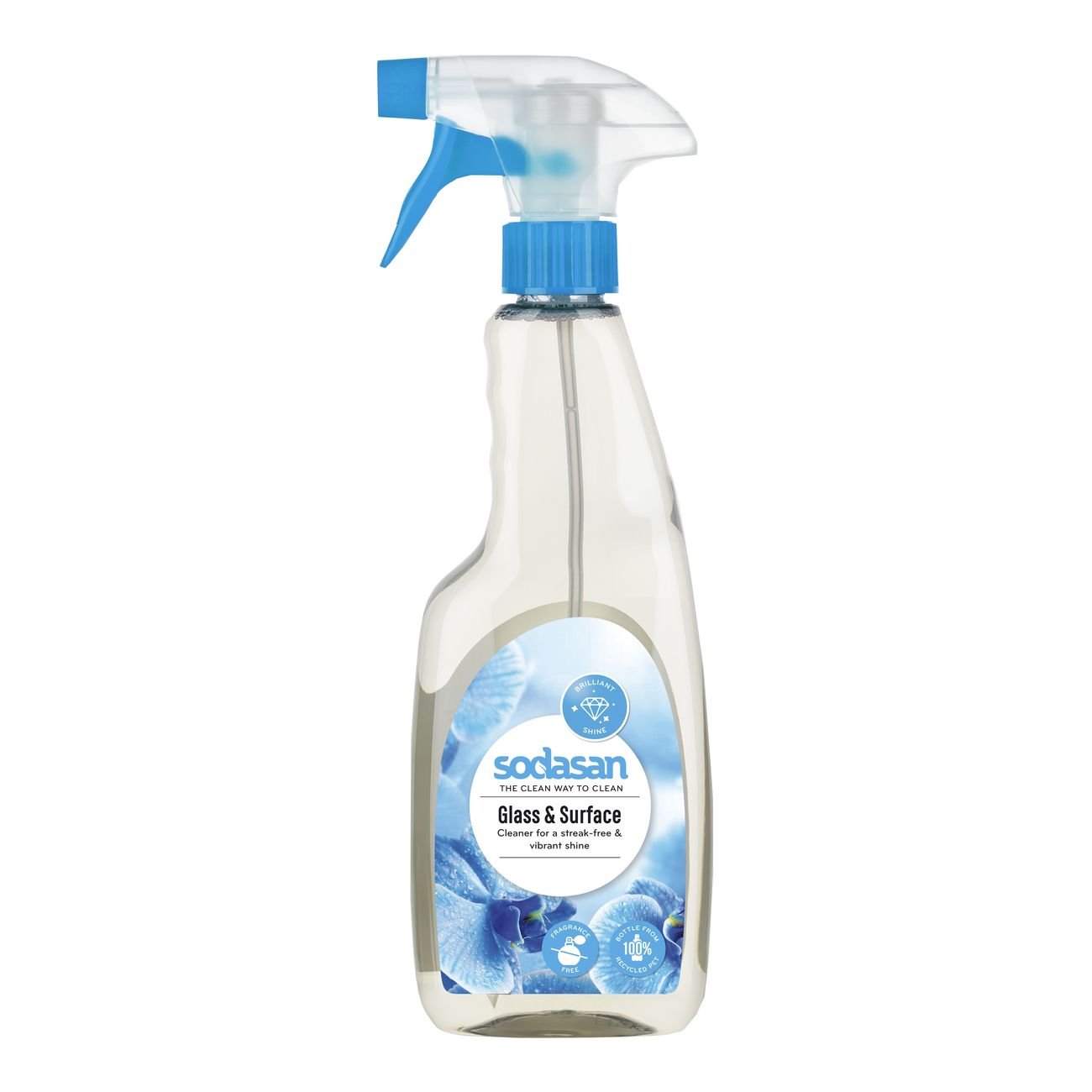 Glass & Surface Cleaner 500ml - Sodasan - Cleaner - Eco Natural Products