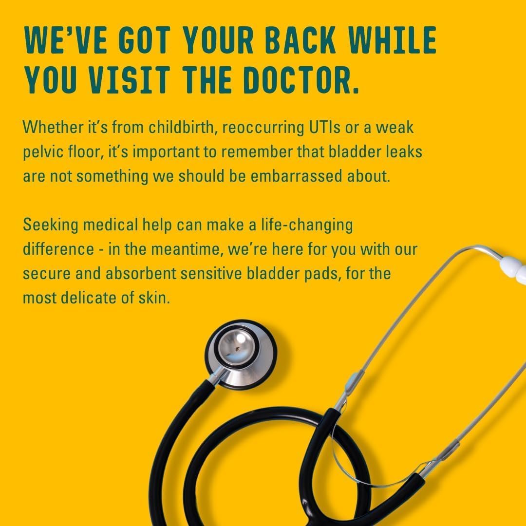 Glo Bamboo Liners for Sensitive Bladder (16 liners) - Here We Flo - Incontinence Aids - Eco Natural Products