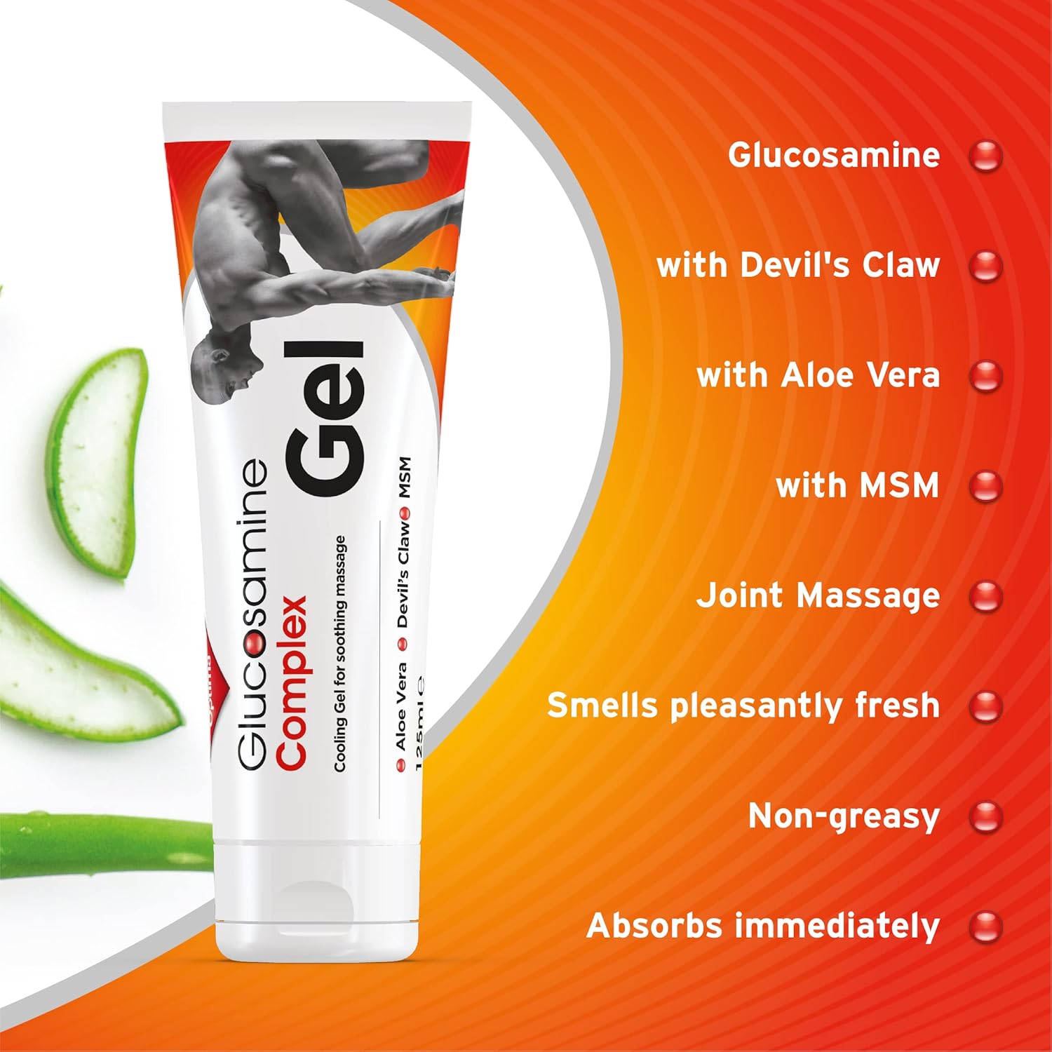Glucosamine Joint Complex Gel 125ml - Aloe Pura - Gel - Eco Natural Products