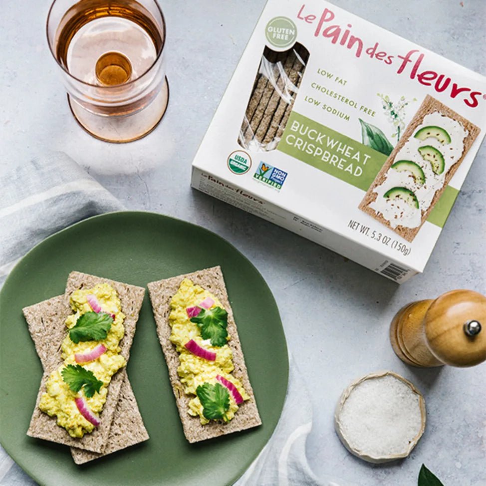 Gluten Free Buckwheat Crispbread 125g - Le Pain des Fleurs - crisps - Eco Natural Products