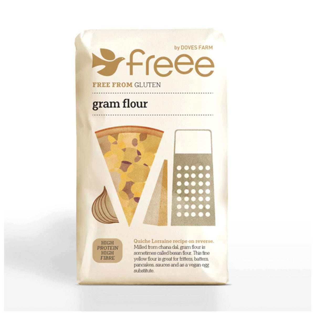 Gluten Free Gram Flour 1kg BBE 09.10.2025 - Doves Farm - Doves Farm